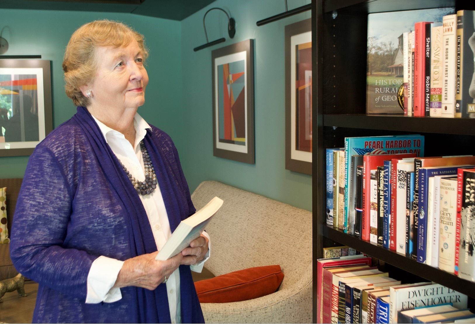 Village Park resident librarian